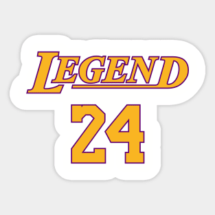 legend 24 Sticker